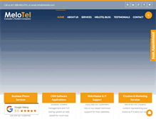 Tablet Screenshot of melotel.com